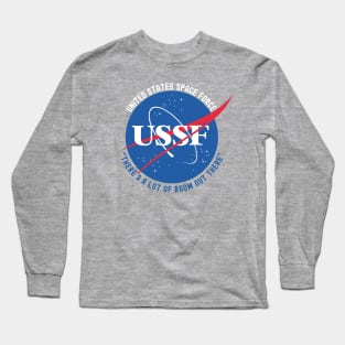 Space Force - There's a Lot of Room Out There CLEAN T-Shirt Long Sleeve T-Shirt